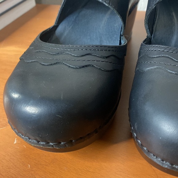 Dansko Harlow Mary Jane Clogs Black Leather - Picture 9 of 10